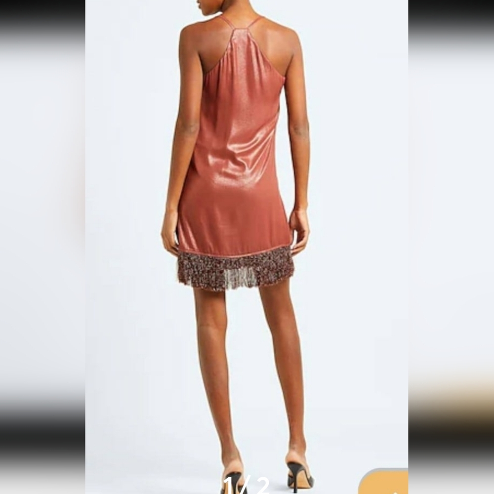 COPY - 8 by Yoox Mini Dress with Fringe